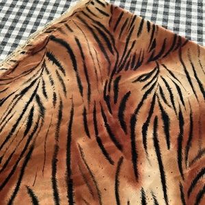 Tiger print fabric